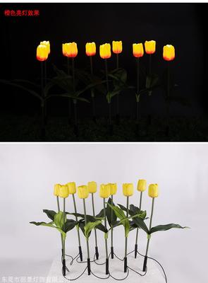 照亮花園的夢(mèng)境 LED郁金香燈點(diǎn)亮庭院的詩意之美